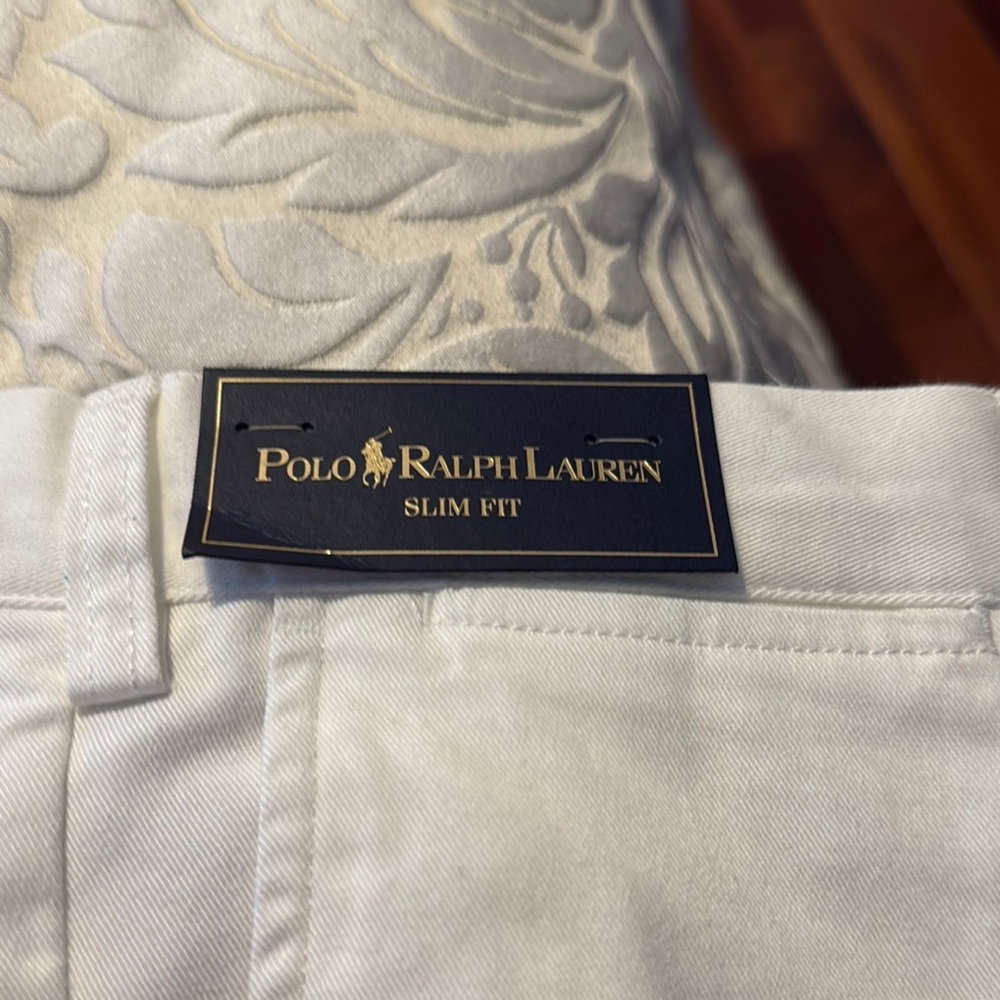 Polo Ralph Lauren Slim Fit Chinos - White
